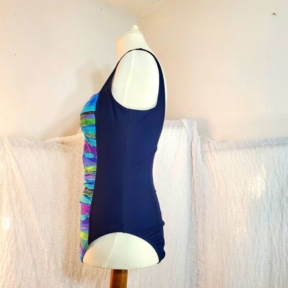 Multi-colored One Piece Swimsuit Size S/M - Picture 4 of 9